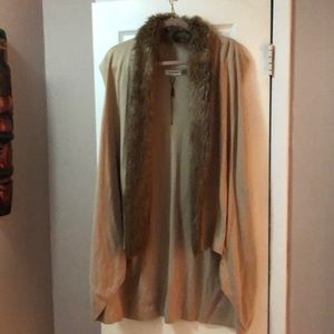 Calvin Klein fur vest